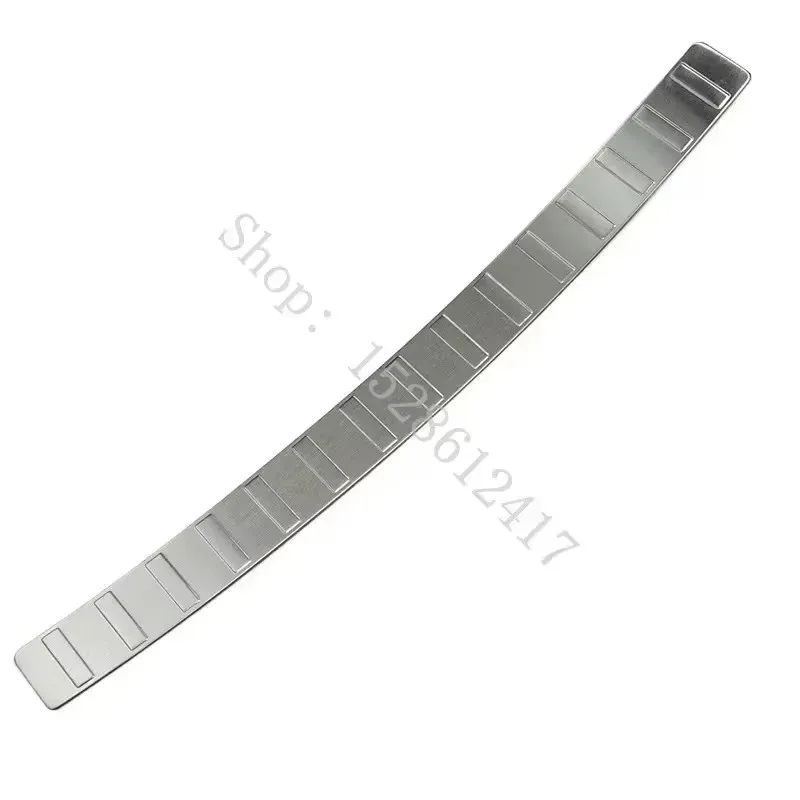 For VW/Volkswagen T-ROC TROC 2018 ~2024 stainless Rear Door Bumper Protector sill plate/ Trunk Tread Plate Trim car Accessories