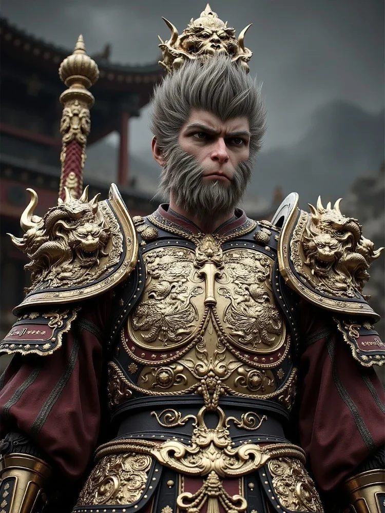 Black Myth Wukong Ruyi Jingu Bang Model Game Peripheral Alloy Weapon Ornaments Metal Monkey King Direct Hit Destiny