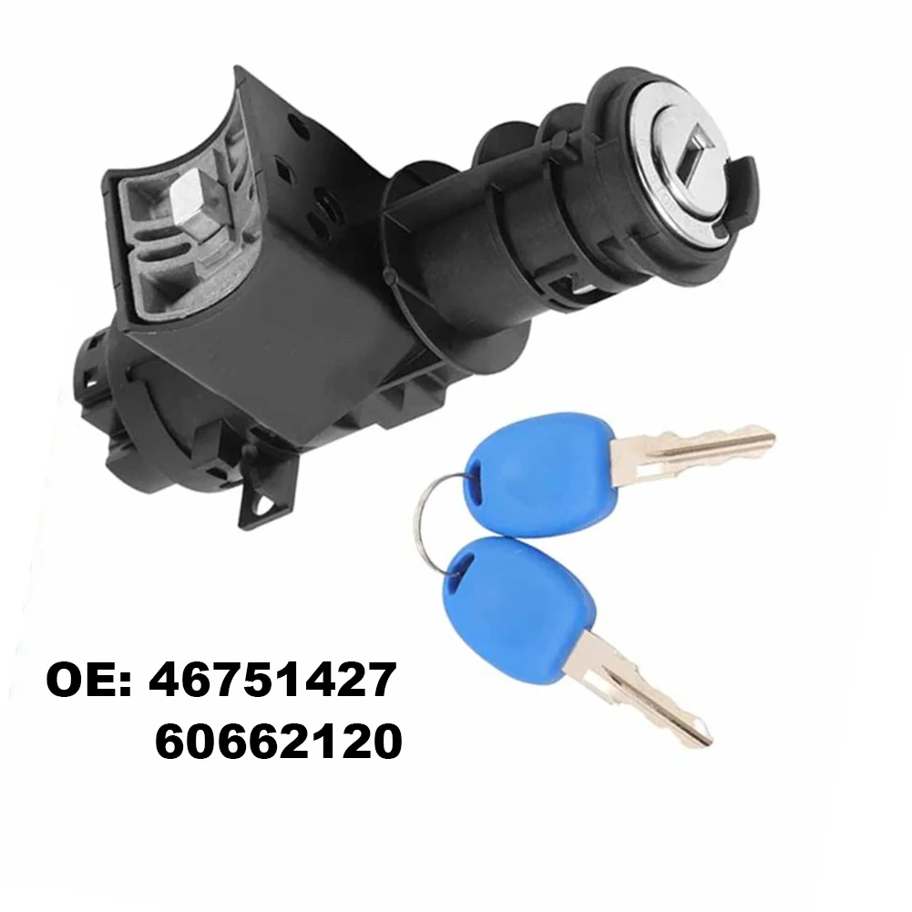 

Автомобильный переключатель замка зажигания с 2 ключами 46819086 60662120 для установки запасных частей салона Fiat