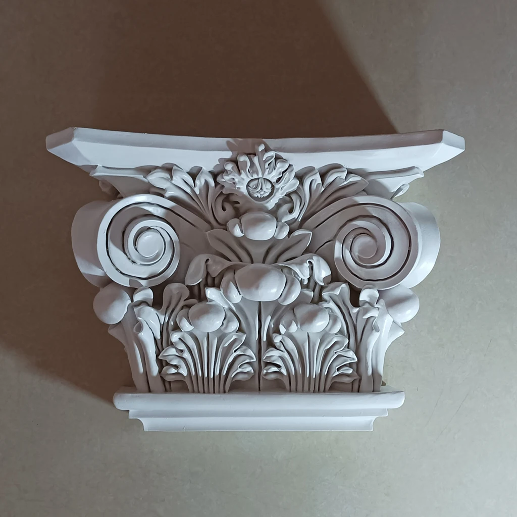 

Полиуретановые плоские римские колонны, колпачки, столб, большие полиуретановые настенные корнизы, литье в европейском стиле, компонентный элемент для украшения дома