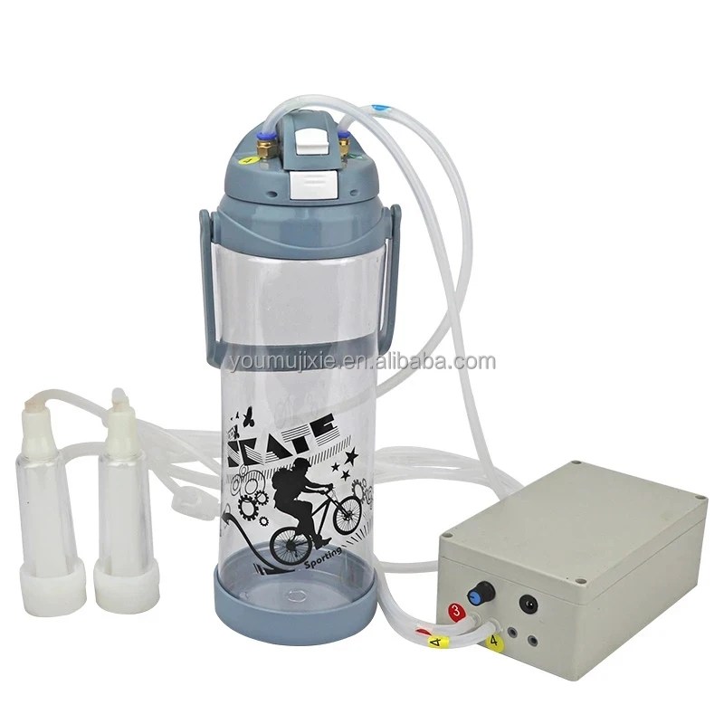 

Electric Small Milking Machine 3L For Goats Pulsating Sheep Milking Machine