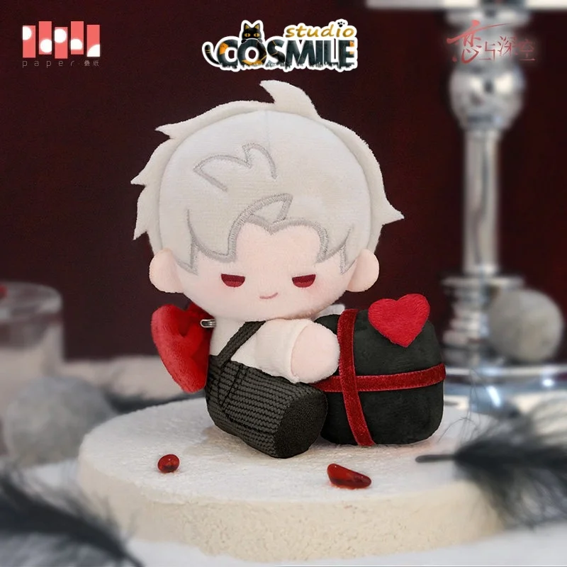 Official Love and Deepspace Qin Che Sylus シン 진운 Letter 2025 Birthday Figure Doll Keychain Toy Gift