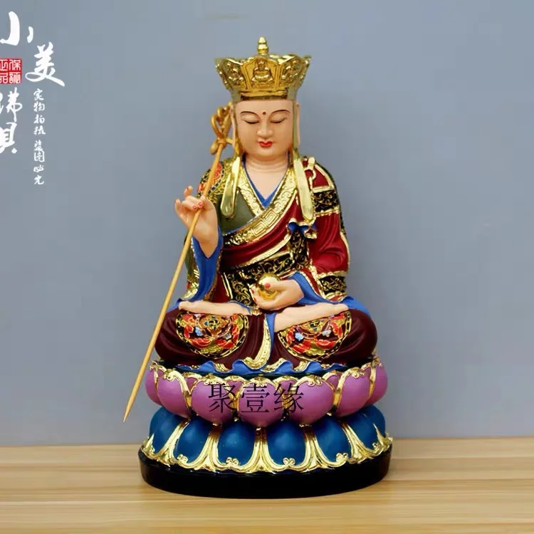 Wholesale Buddha figure # HOME family efficacious Protection Talisman Asia color drew Guan yin PUSA Bodhisattva  Buddha statue