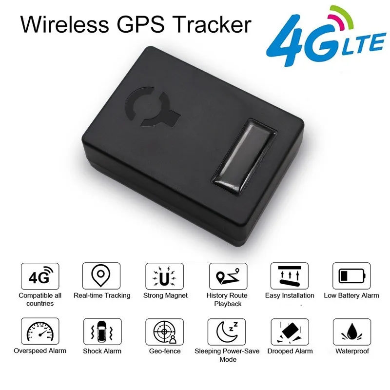 Car GPS CY02B 2G 4G 5000mAh Wireless Portable GPS Tracker Magnet LocatorAPP Tracking GPS + LBS + AGPS Alarm By SMS/CALL/APP/WEB