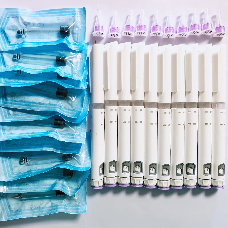 Purple disposable magic insulin injection pen 10 pieces (without any medication)