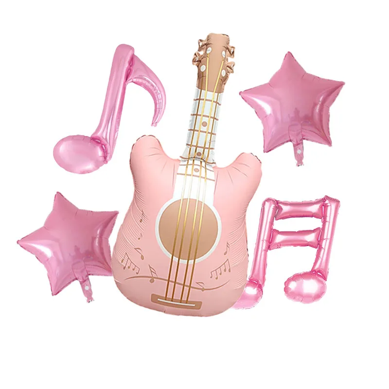 5Pcs Pink Blue Guit…