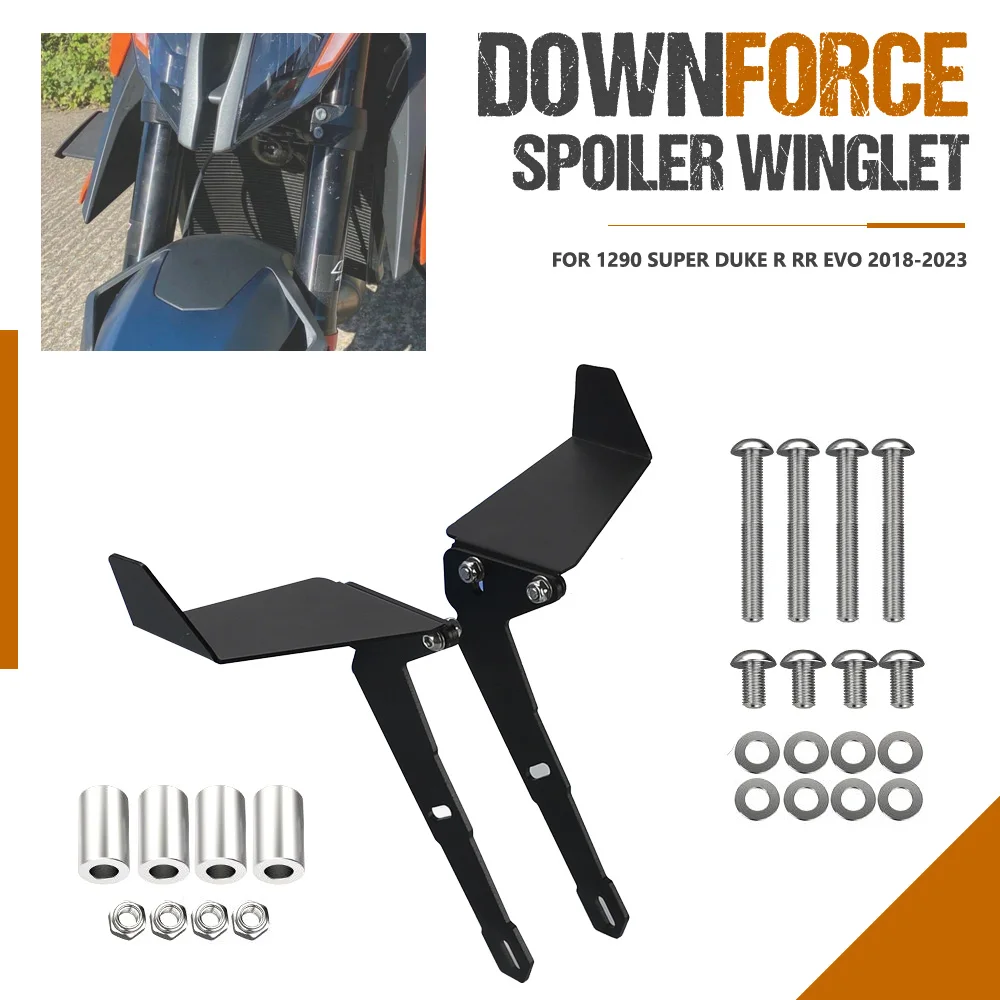 

FOR 1290 Super Duke R 2018-2020-2021-2022-2023 Motorcycle Front Mudguard Side Downforce Spoilers Wings 1290 Super Duke RR /R Evo