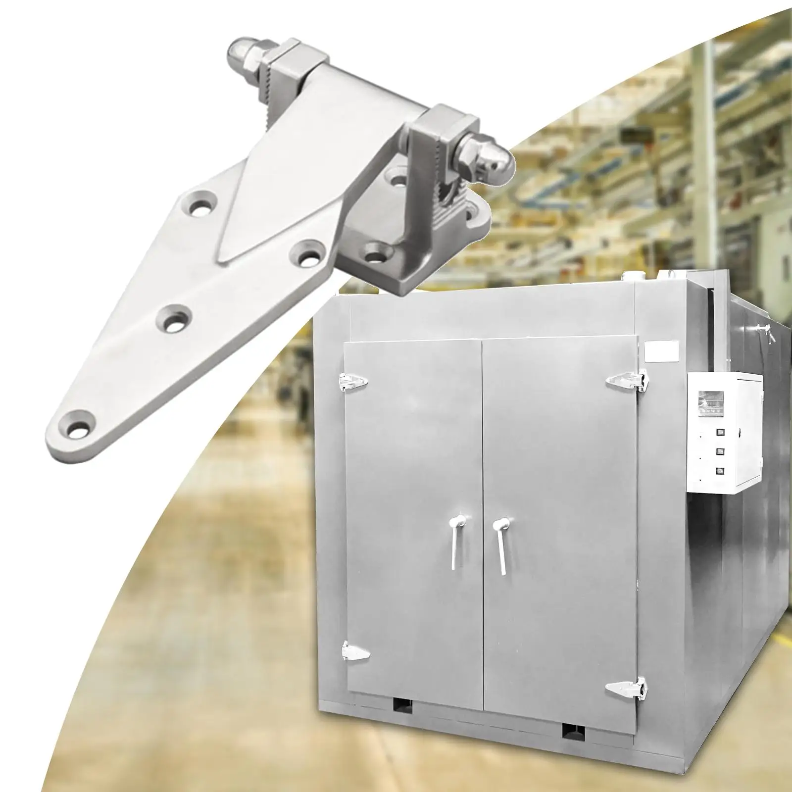 مفصل باب الثلاجة شديد التحمل، مفصل صناعي، سهل التركيب لخزانة الهيكل