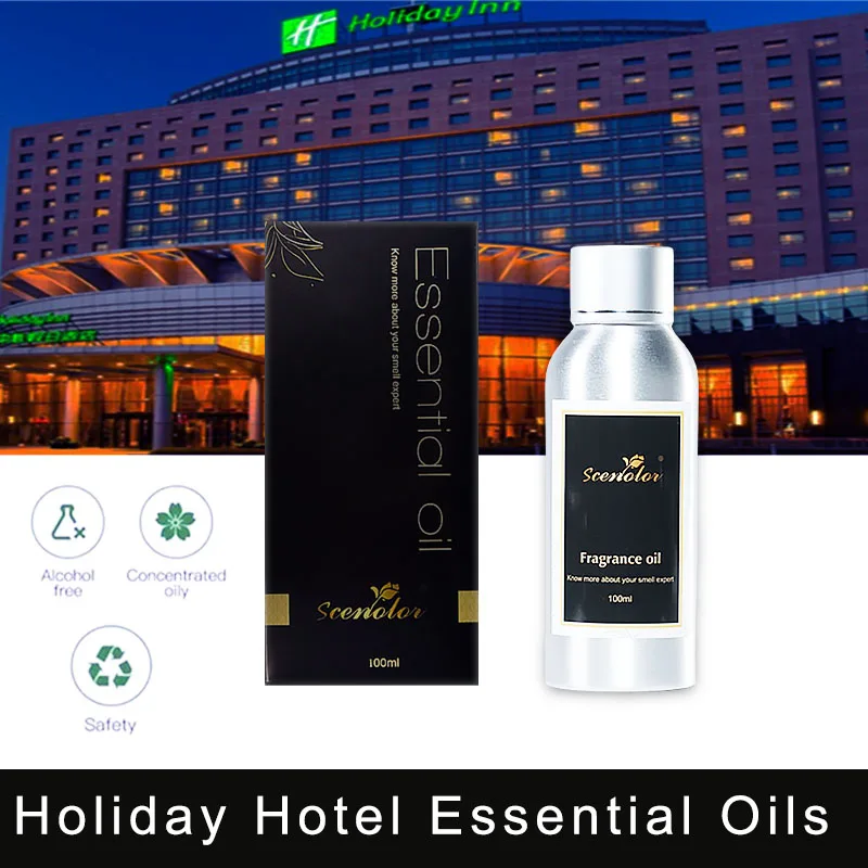 

Scenolor Holiday Hotel Aroma Fragrance Essential Oils Diffuser Machine 100ml Pure Plant Extrat Room Office Car Air Fresheners