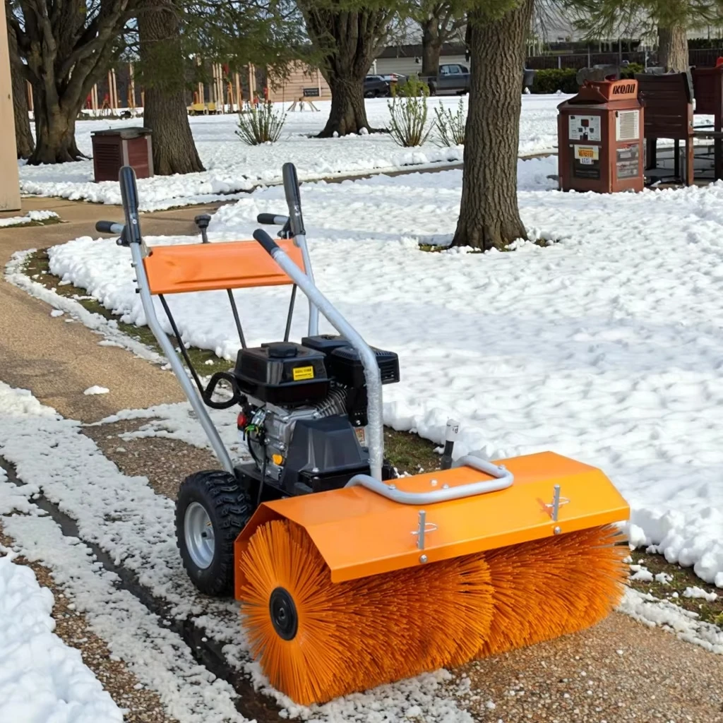 Professional Brand Snowblower Snow Thrower Snow Sweeping Machine with Engine 1 Year Warranty