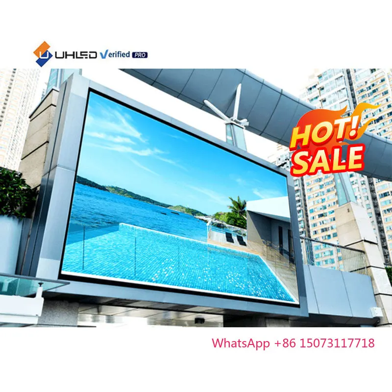 P10 P6 P5 UHD LED 디스플레이 화면 P8 옥외 LED 화면 광고용 화면 거리 디지털 사이니지 고정형 옥외 LED 디스플레이