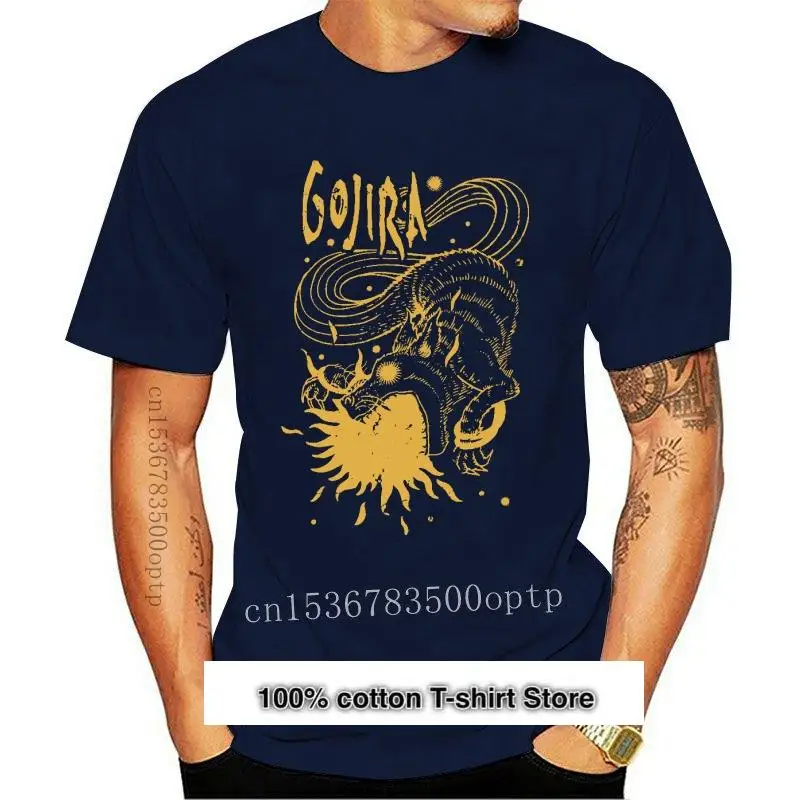 Camiseta de Gojira Sun Swallower, S, M, L, Xl, 2Xl, 2021, mercancía oficial de Kings Road