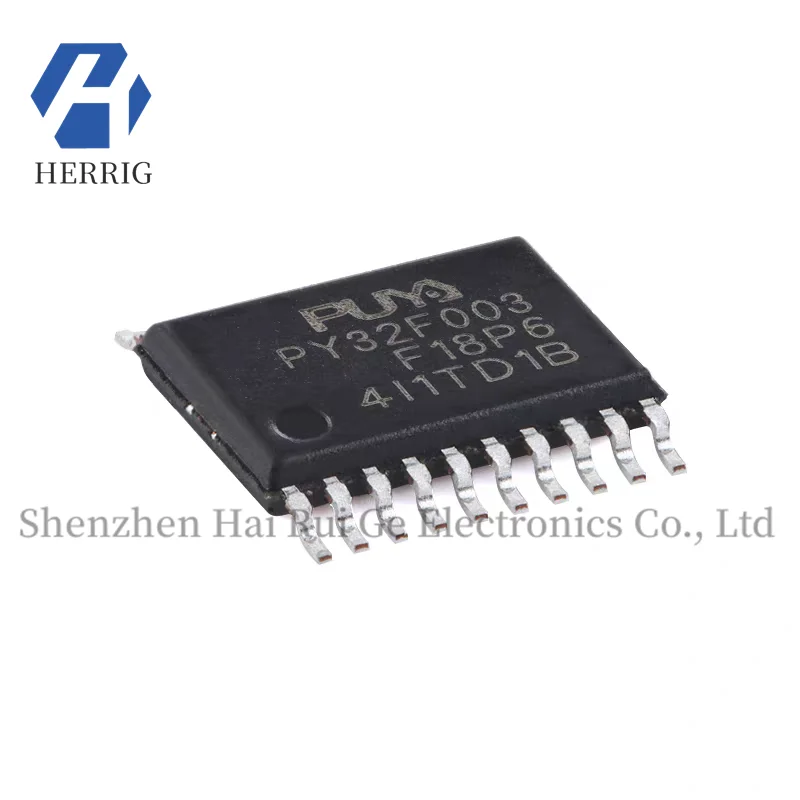 

Original PY32F003F18P6TU TSSOP-20 ARM Cortex-M0 32-bit Microcontroller-MCU