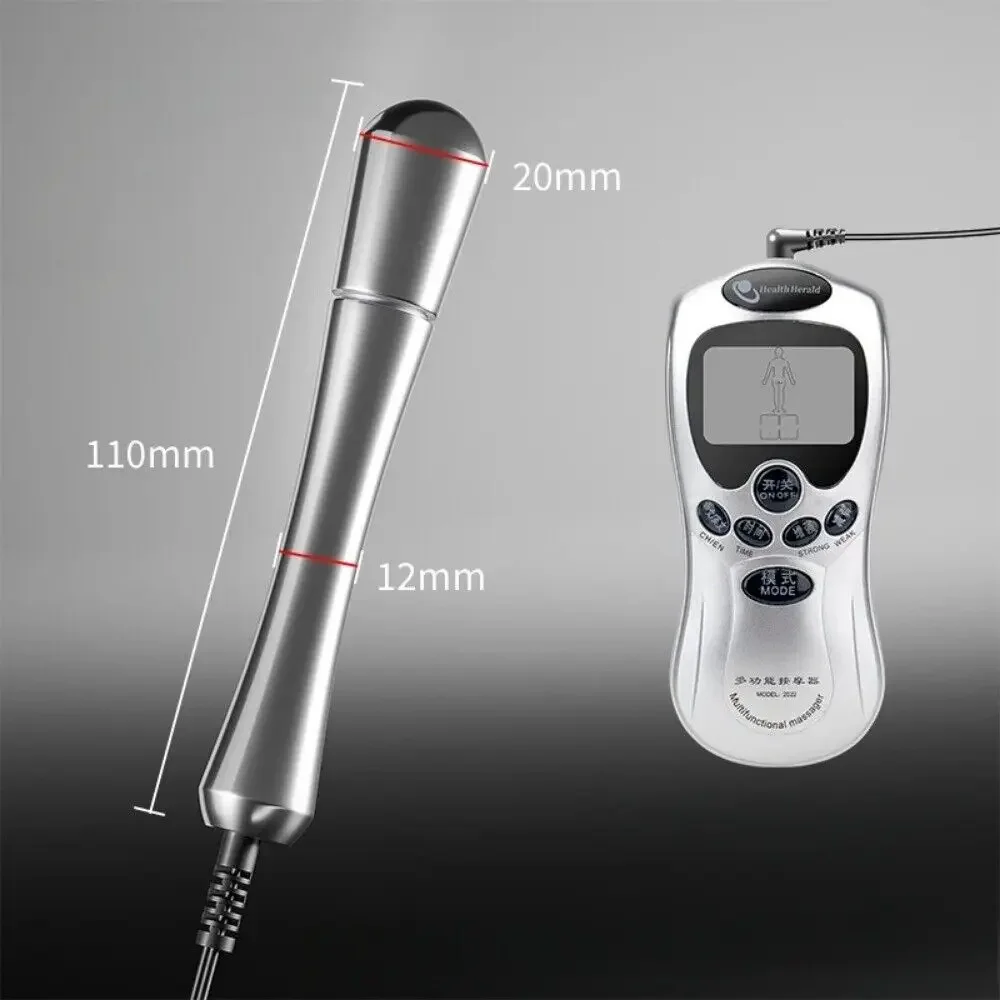 Electric Shock Metal Limit Speculum Dilator Female Plug New G-point Stimulation Anal Massager Adult Sex Toy  Anal Toy Butt Plug