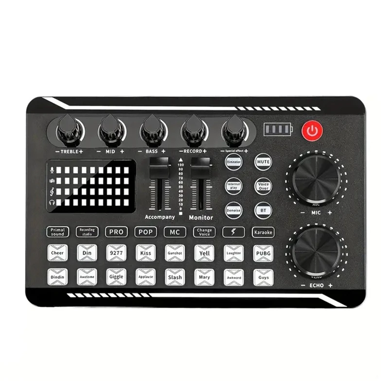 F998 Soundkarte und bm800 Mikrofon Kit Mikrofon Sound Mixer Soundkarte Audio Mischpult Verstärker für singen PC-Telefon