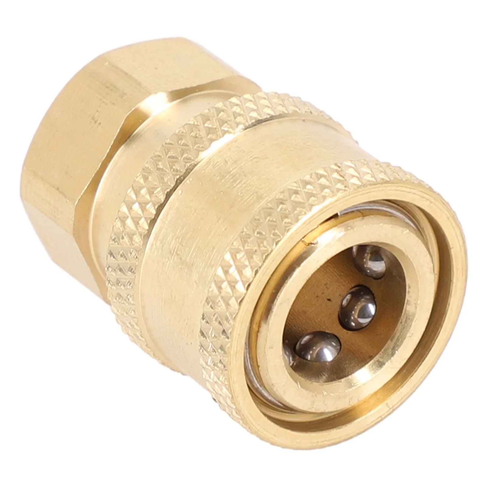 Brass High Pressure Washer Adapter Hydraulic Couplers Fittings 1/4