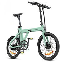 ENGWE P20 Electric Bike Folding 20“ City E-Bike 36V/250W Removeable Battery Adults Electric Bicycle Men & Women Urban Commuting