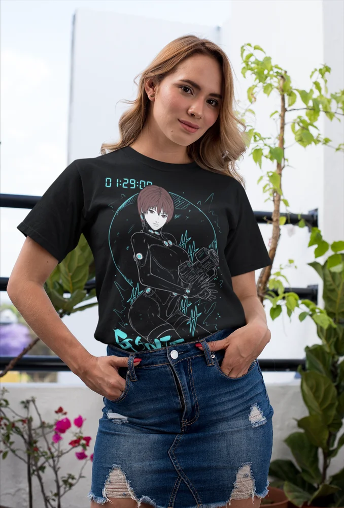 Gant Zeika T-Shirt Kei Kurono Masaru Alien Girl Anime Kawaii Gift Shirt All Size