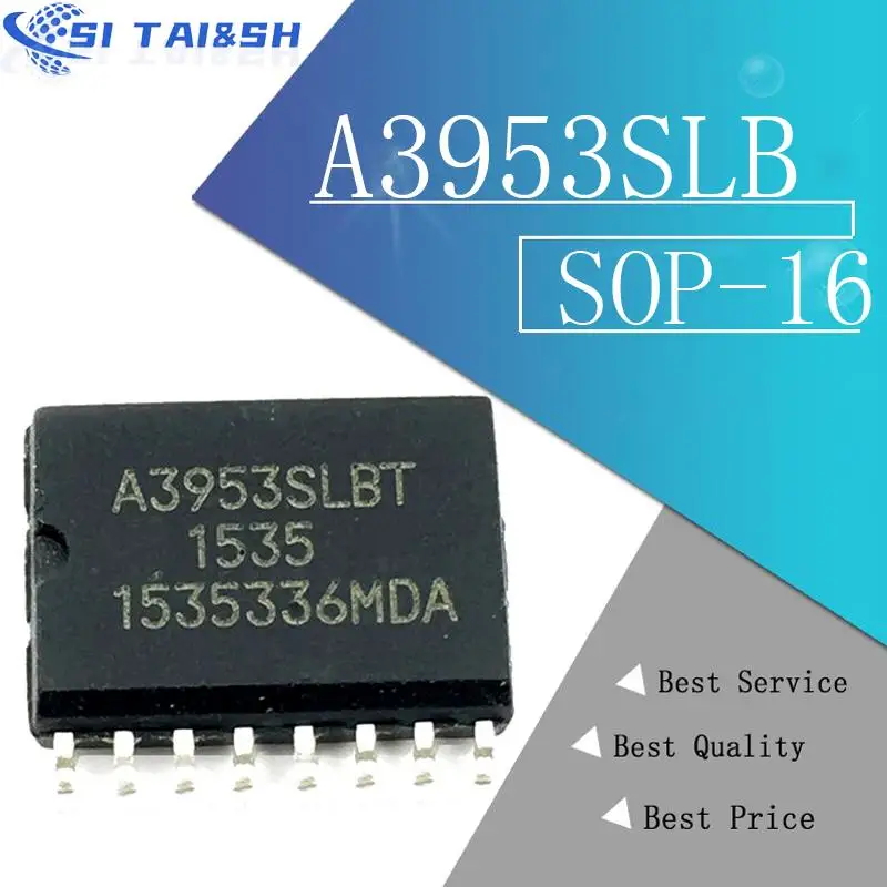 

2pcs/lot A3953 A3953SLB A3953SLBT Black plastic protective case For SOP-16