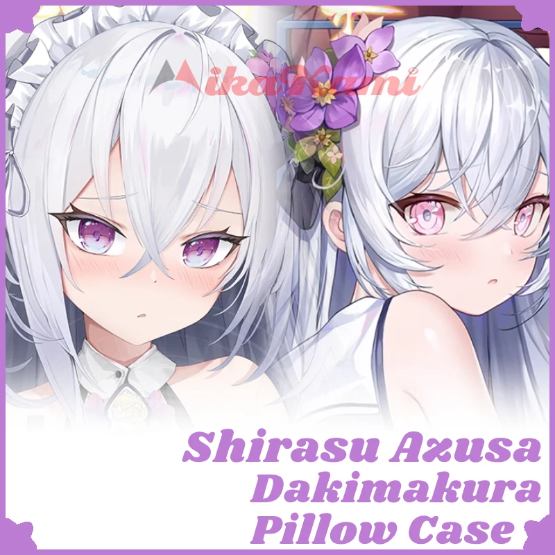 Shirasu Azusa Dakimakura Blue Archive Pillow Case Pillowcase Full Body Hugging Otaku Sexy Cushion Cover Bedding Home Decor Gift