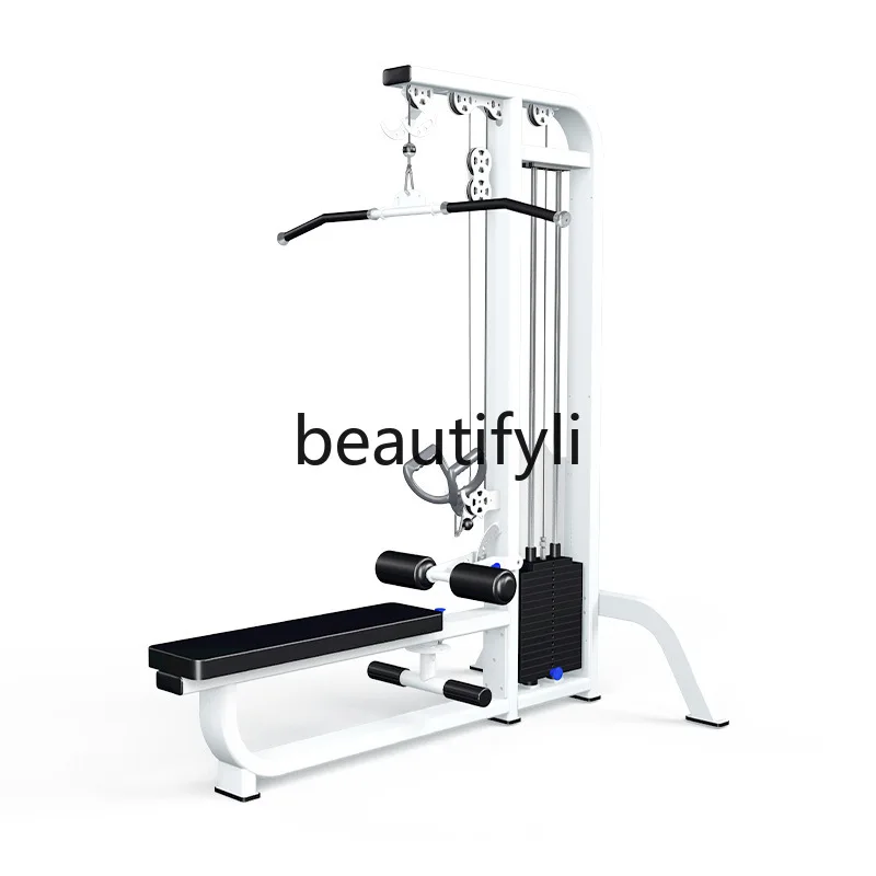 

High and low pull gym equipment High pull-down trainer Shaping multi-functional back muscle training Commercial