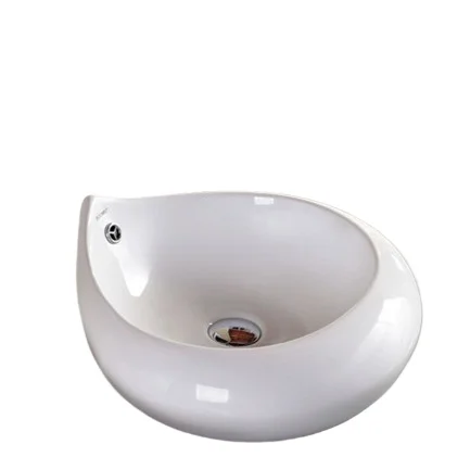 White water drop-shaped art basin face wash   ceramic table basin bathroom hand basin