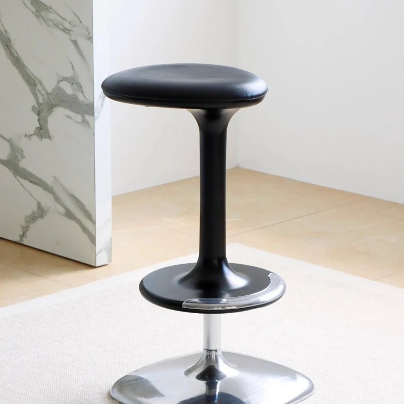 

Metal Throne Barstools Barber Luxury Counter Office Minimalist Bar Chairs Professional Barber Comfortable Sillas Salon Furniture