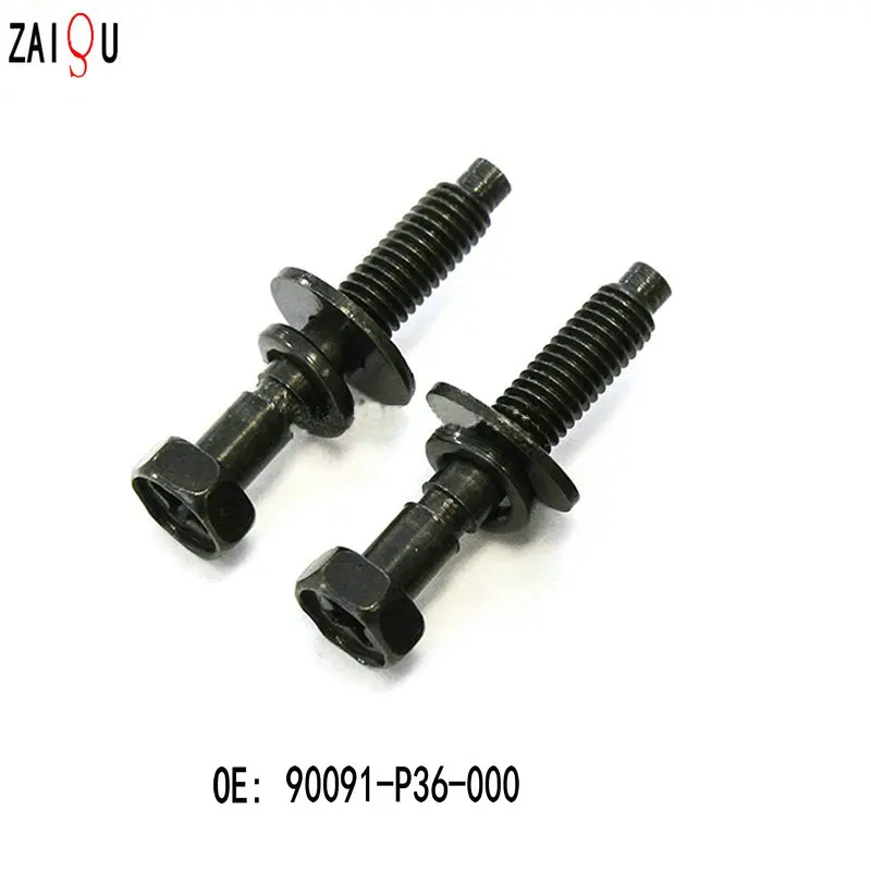 2PCS For  Accord Civic Fit CRV CDX  Upper cover of air grille  Bolt filter element fixing screw 90091-P36-000