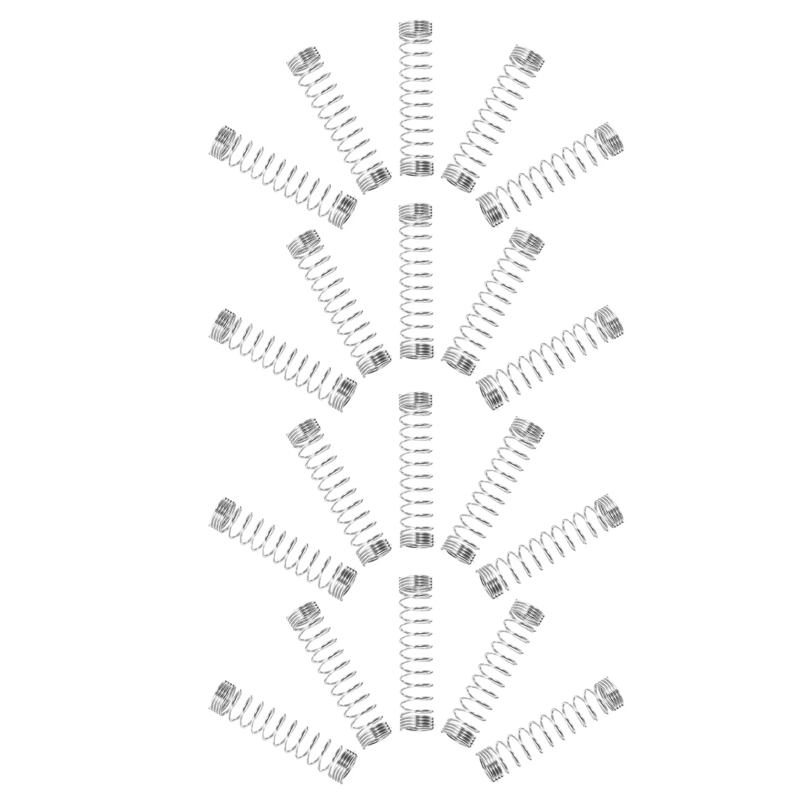 

50Pcs Stainless Steel Gel Pen Springs Small Compression Spring Replacement Mechanical Ballpoint Pen Pressure Spring Office