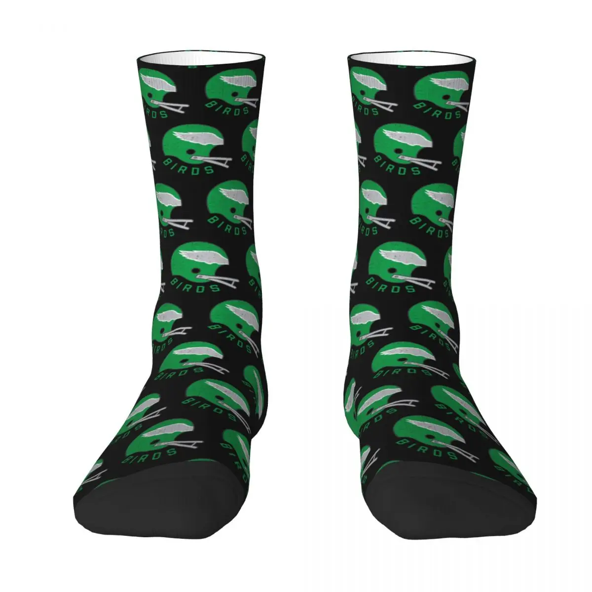 

Philadelphia Eagles DamgoodGame Lid Graphic Socks Harajuku Super Soft Stockings All Season Long Socks Accessories for Man Woman