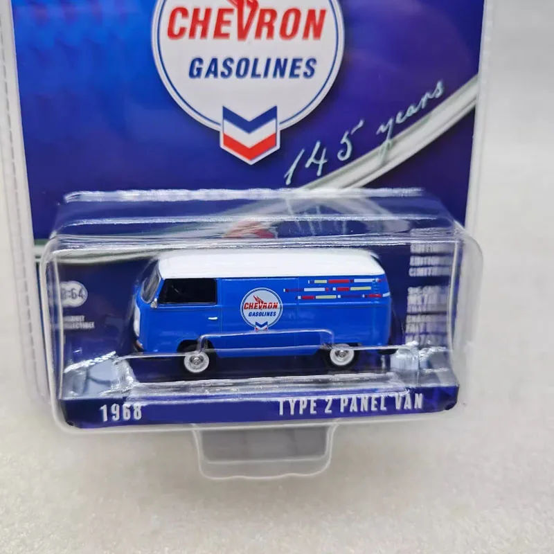 

596 Литой под давлением масштаб 1:64 1968 T2 из сплава, имитация модели автомобиля, статическая коллекция, украшенные праздничные подарки, игрушки, сувенирный подарок