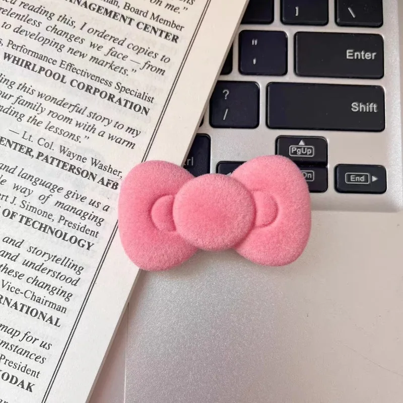 

5pcs Kawaii Hello Kitty Accessories Cute Anime Hair Clip Female Student Side Clip Bow Female Accessories Festival Gift Wholesale