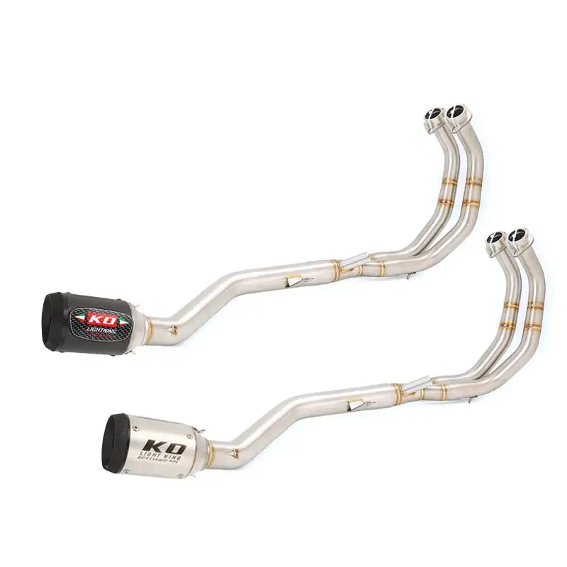 

For Honda CBR500 CB500F CB500X 2013-2022 Motorcycle Exhaust System Header Link Pipe 51mm Muffler Stainless Steel Escape