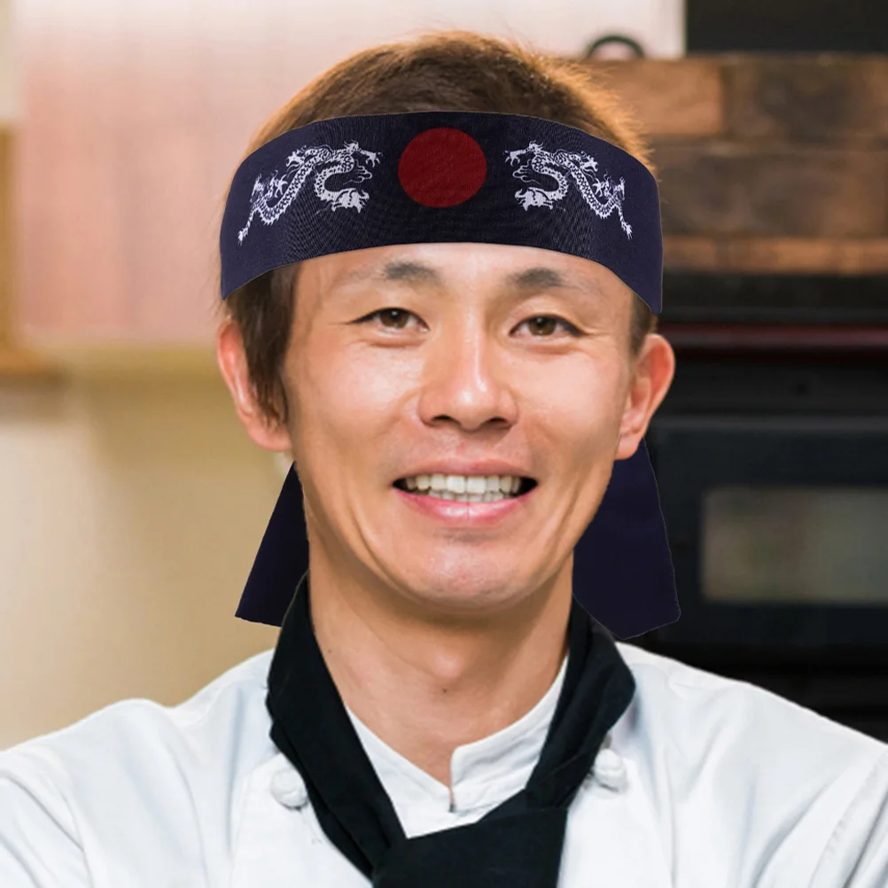 3 stücke Japanische Hachimaki Für Chef Outfit Männer Frauen Karate Sushi Chef Kostüm Party Cosplay Karate Stirnbänder Zubehör