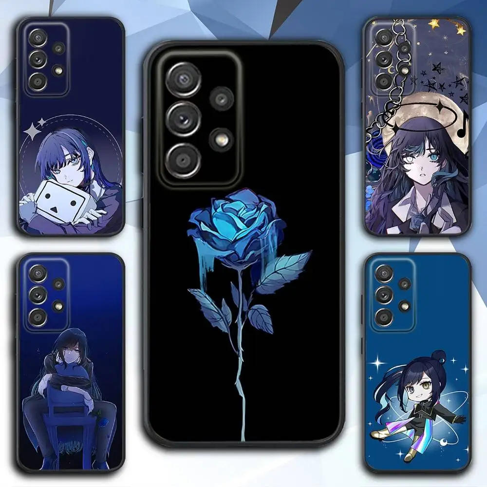 

A-Ado K-Kyogen X Uta Phone Case For Samsung S 25,24,23,22,30,21,10,9,Ultra,Plus,Lite,FE,4,5 G Soft Black Case