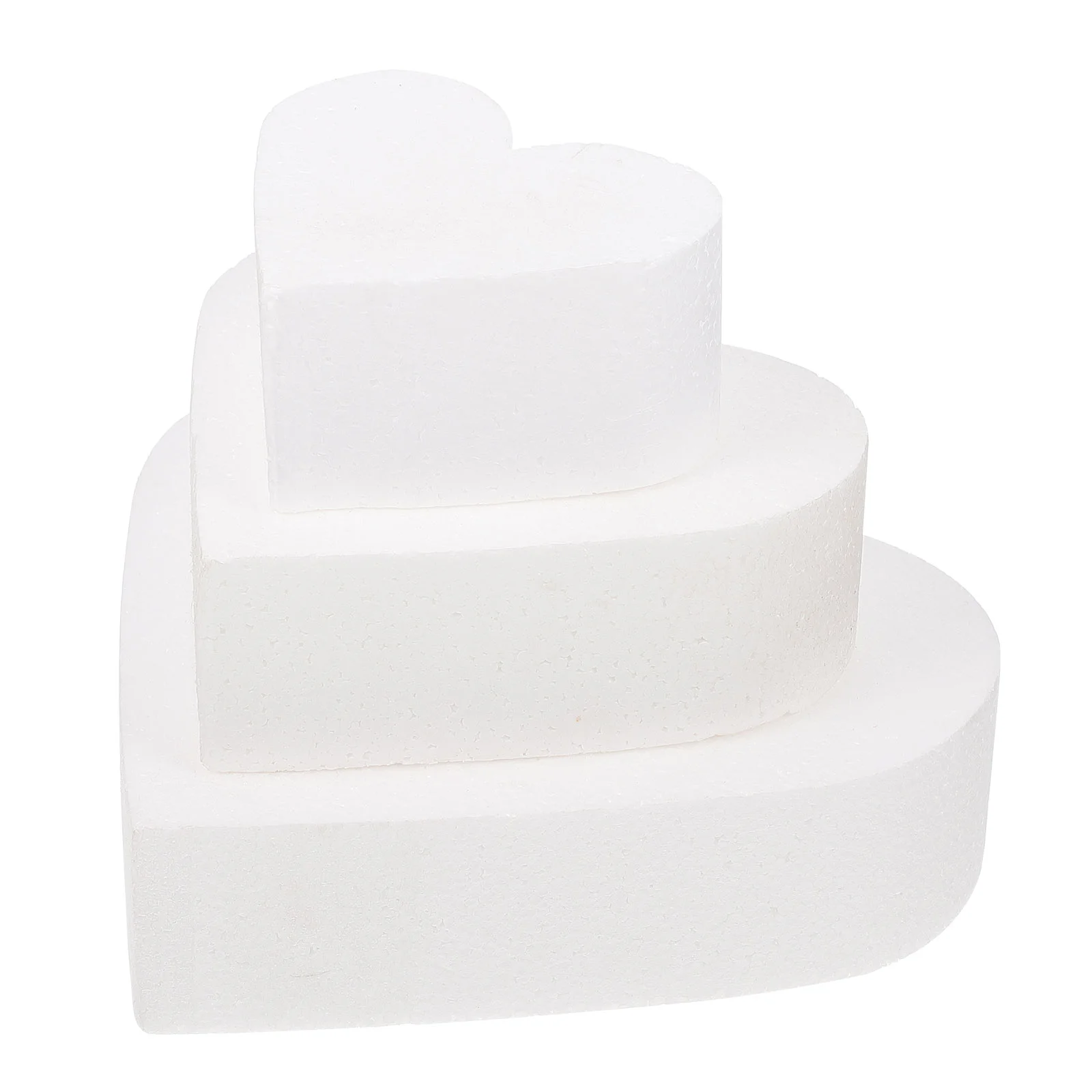 Cake Dummystyrofoam Heart Dummies Polystyrene Formodel Wedding Practice Diy Craft Fake Decorating Mould Shaped Display Rounds