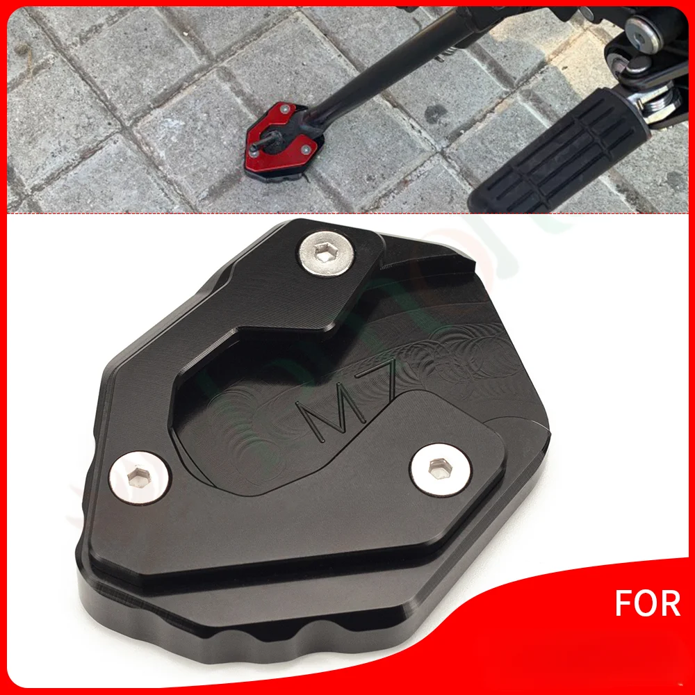 

Motorcycle Kickstand Foot Side Stand Extension Pad Support Plate For Ya maha Tracer 7 / GT 2021 2022 TRACER7 7GT tracer