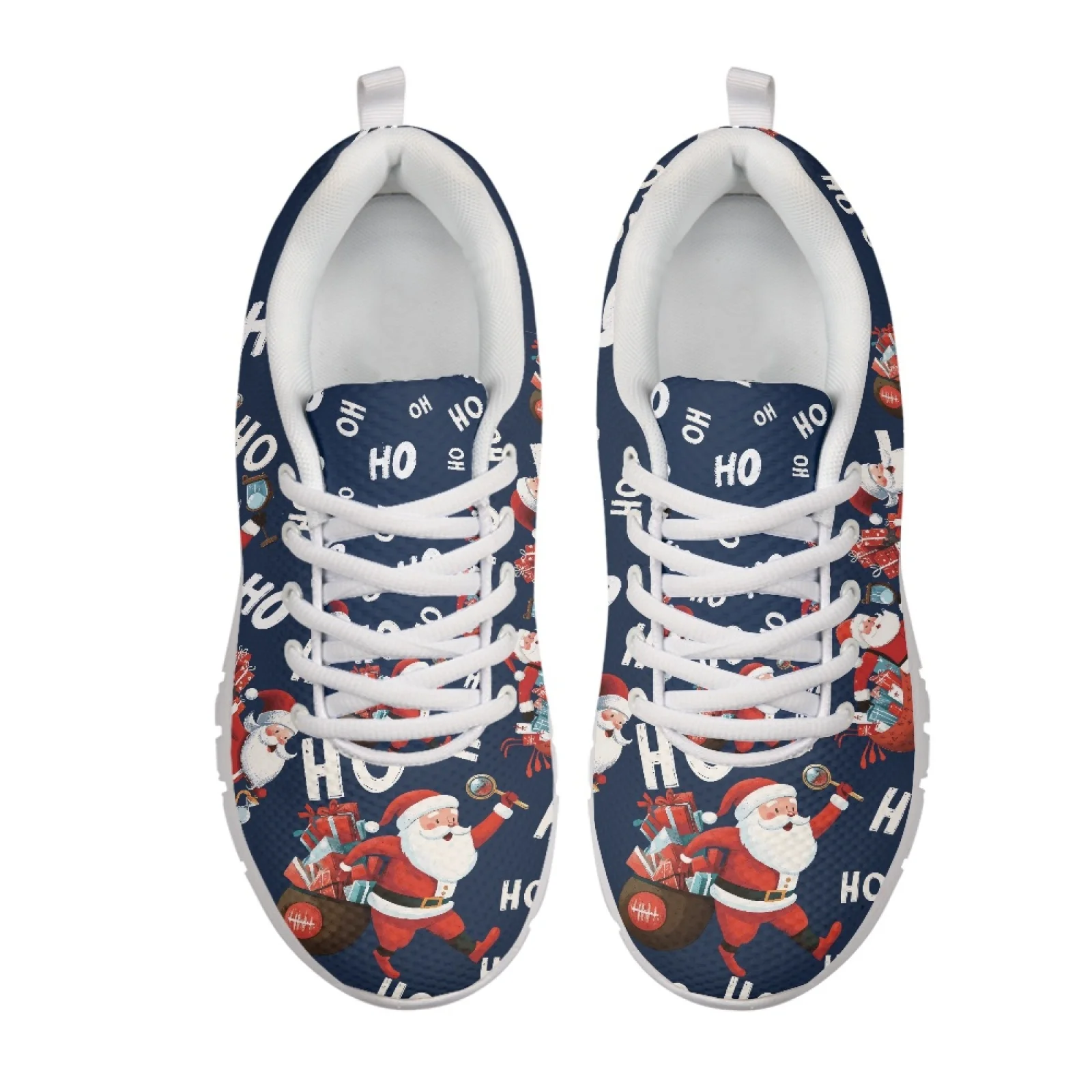 Coloranimal Santas New Design Sports Trainers Women Running Shoes Lace-up Walking Shoes for Womens