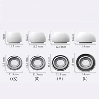 Embouts pour Airpods Pro 1/2 oreillettes coque en silicone trou de soulagement de la pression bouchons d'oreille coussin embouts écouteurs Air Pods Pro 3