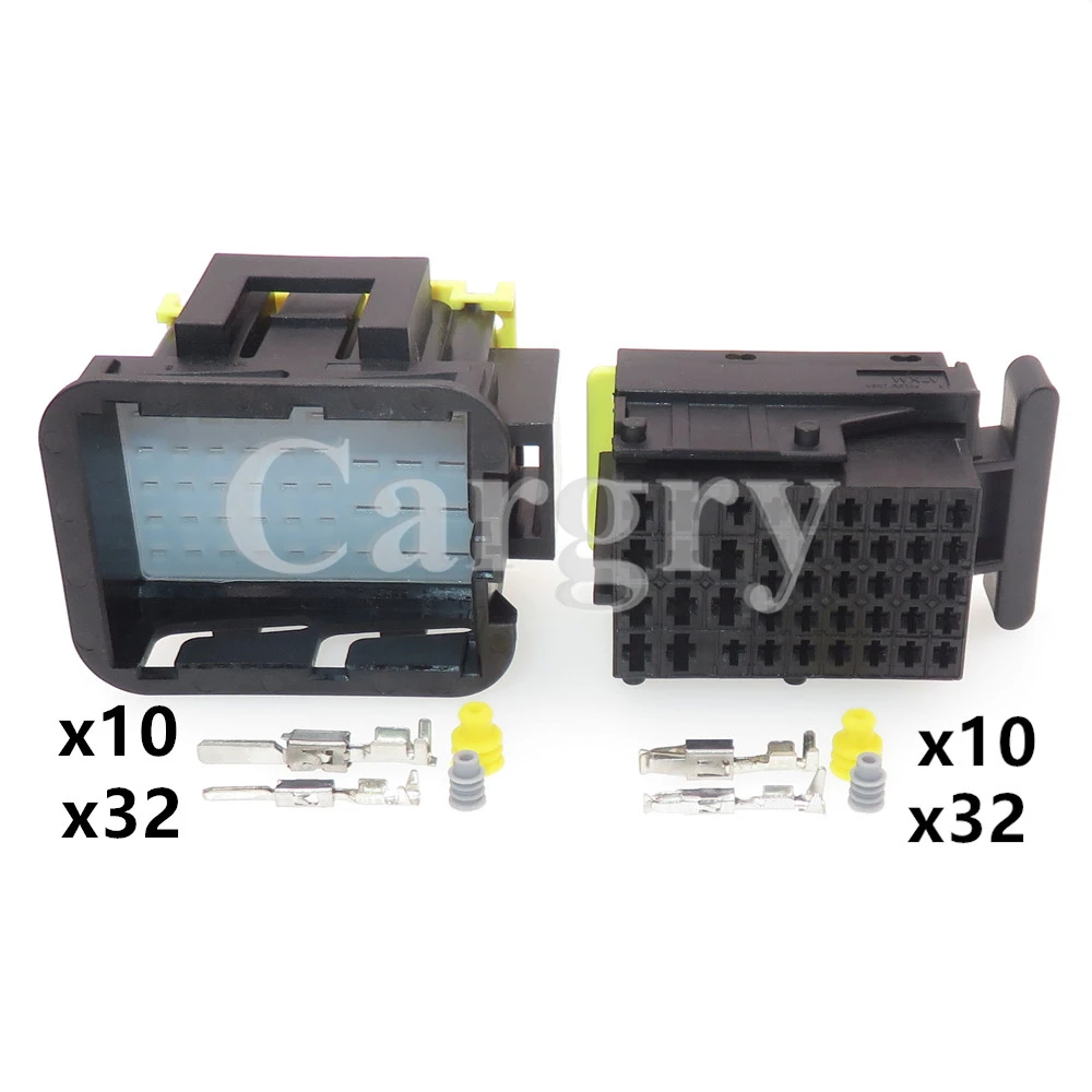 1 Set 42P 936429-2 Car Male Female Docking Composite Socket Auto Starter ECU Wiring Harness Connector 936421-2