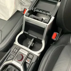 For Subaru Forester SK 2018 2019 2020 Interior Accessories Water Cup Holder Cover Trim Cups Frame Car Panel Decoration Molding