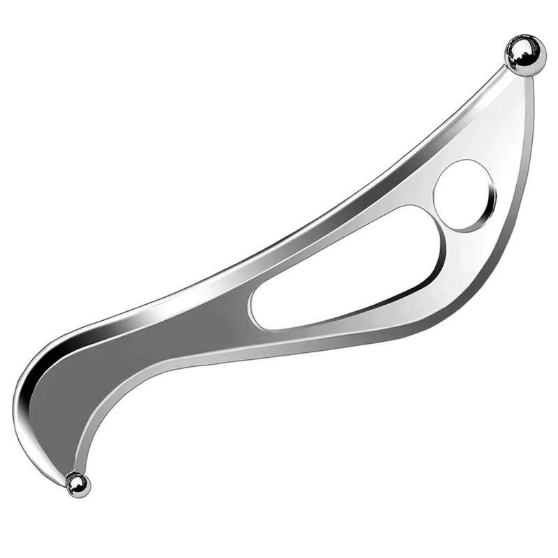 

A47F-инструмент для миофасциального освобождения из нержавеющей стали с двойным косым краем для физиотерапии, скребок для мышц IASTM, инструмент для глубоких тканей