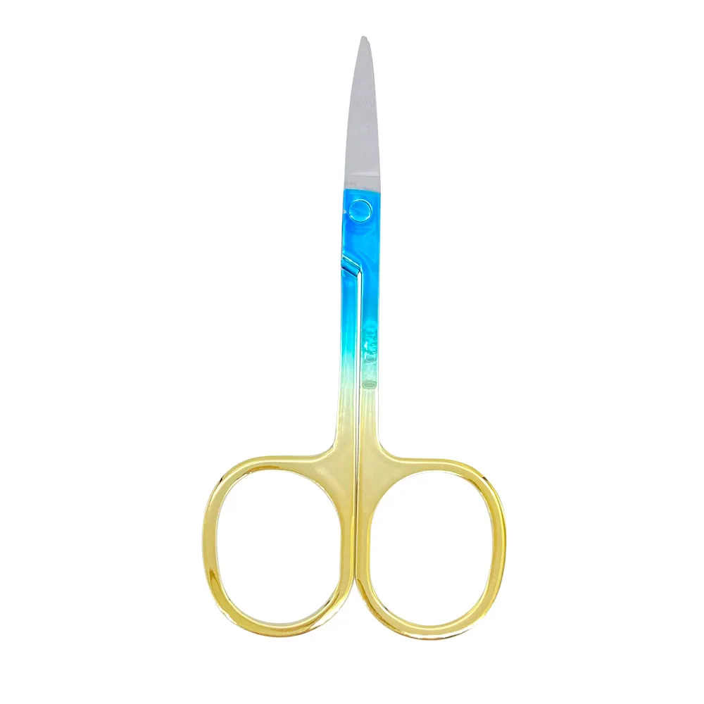 1 Pc Eyebrow Scissor Makeup Eyelash Trimmer Facial Hair Remover Manicure Nail Cuticle Scissors Beauty Tools