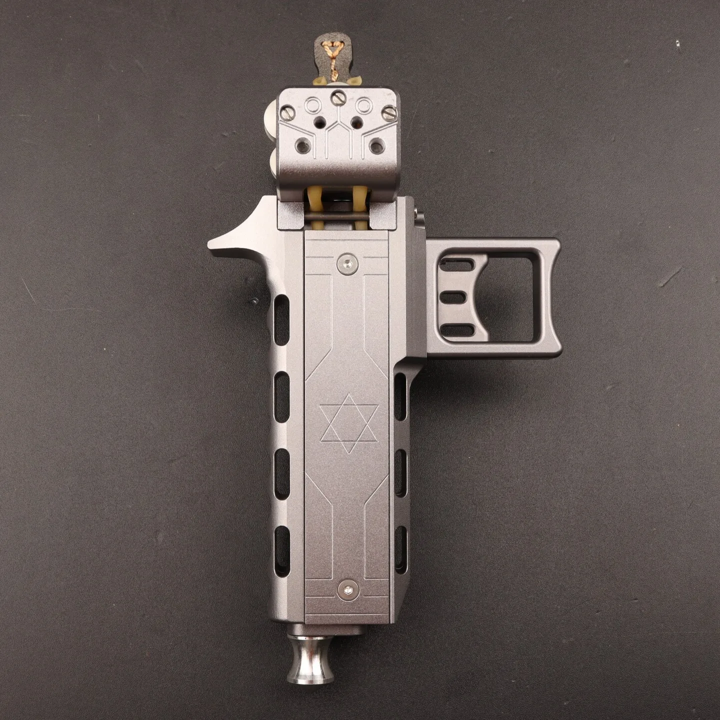 Automatic mechanic Aluminum alloy automatic loading numerical control pulley Dual magazine actor