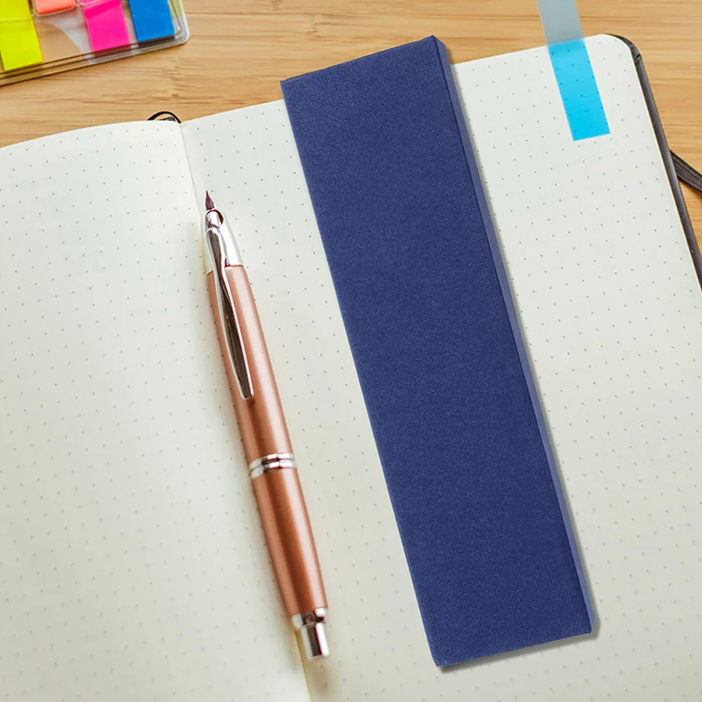 

4pcs Case Empty Gift Box For Single Pen Display Holder Portable Pen Container Compact Protective Cloth Box Office School