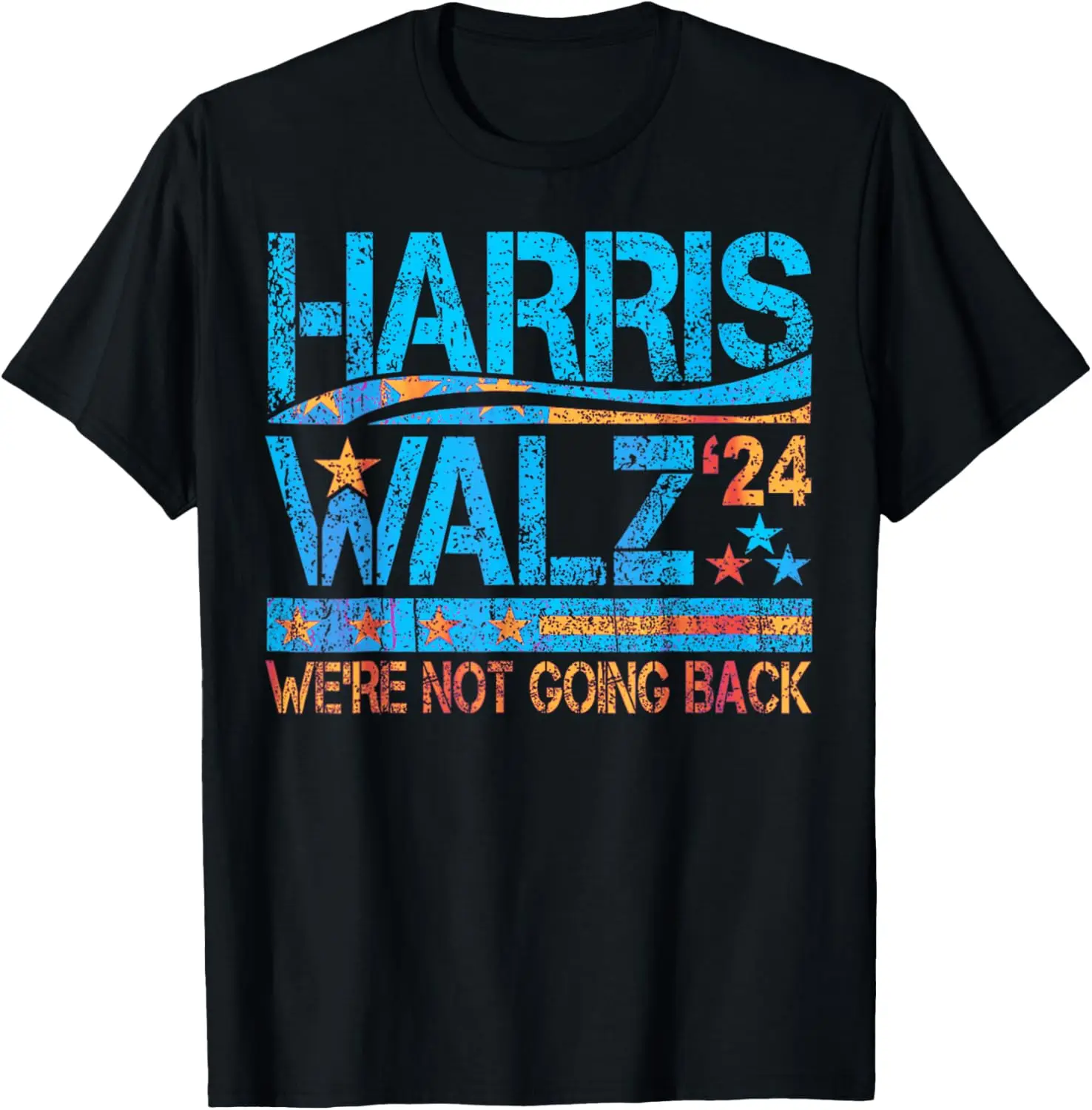 Harris Waltz 2024 Election Kamala Harris Tim Waltz 24 T-Shirt T Shirts for Women  Harajuku Luxus Marken Playeras De 82610