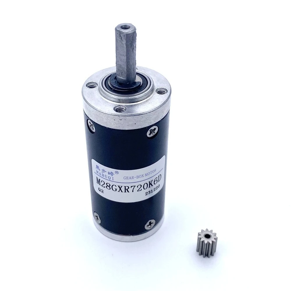 28MM Planetary Reduction Gearbox DIY Brushless Stepper DC Motor 6MM 8MM Shaft (M28GXR)