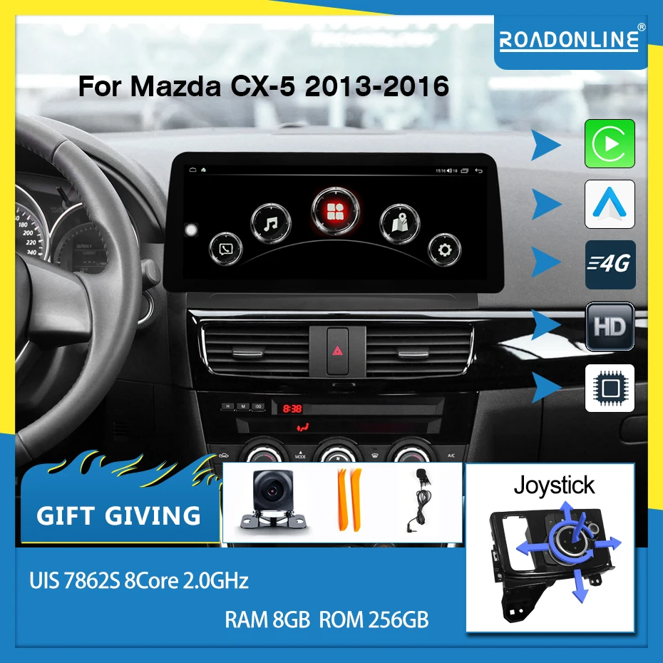 

COHO For Mazda CX-5 2013-2016 12.3 inch Android 10.0 Octa Core 8+256G Car Multimedia Player Stereo Radio