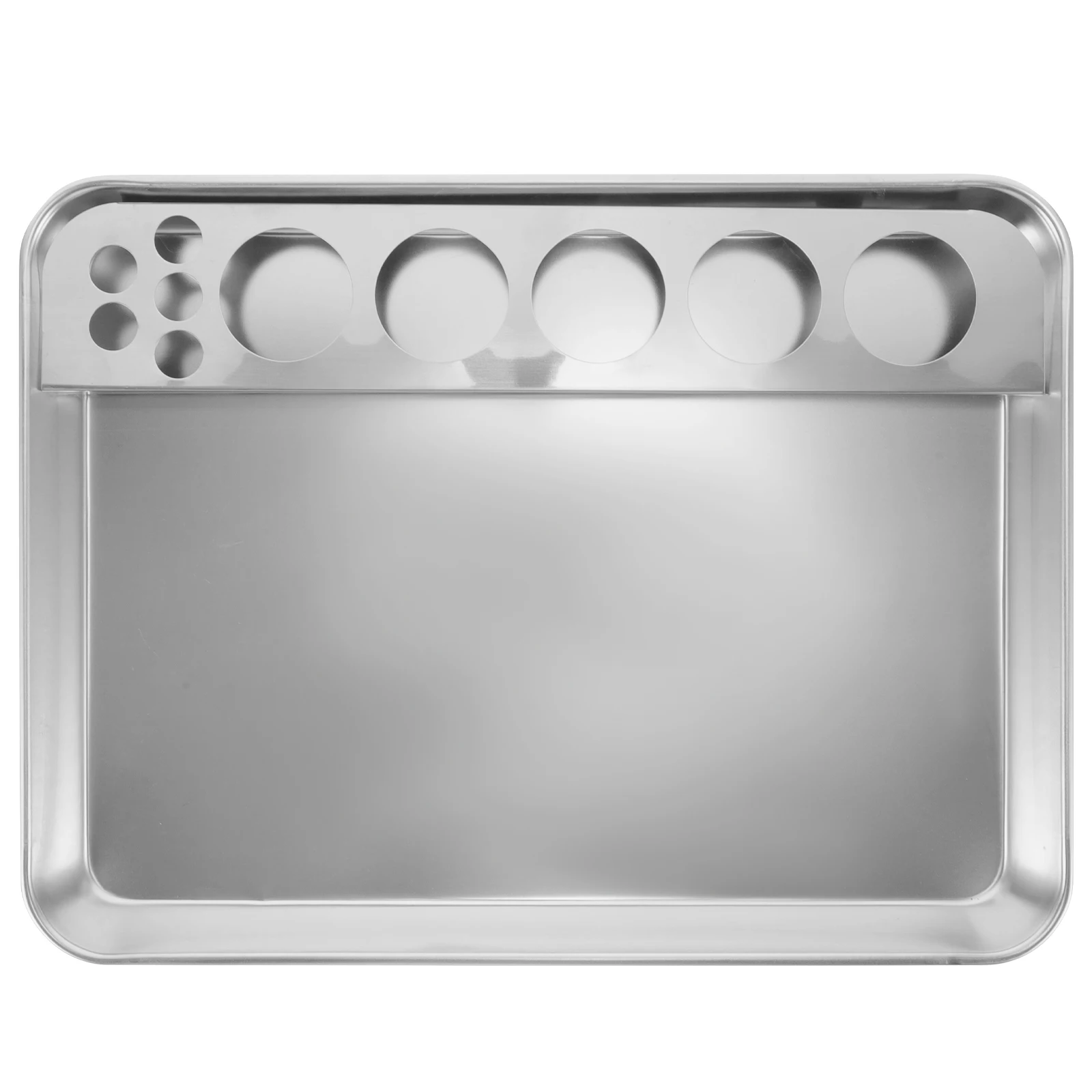 

Stainless Steel Therapy Tray 304 Grade Large Size Rectangular Medicine Tray Hospital Use Medical Equipment Dressing Change