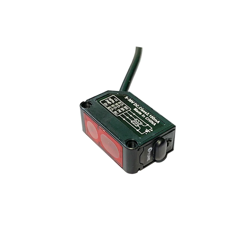 

Small Laser Diffuse Reflection Photoelectric Switch PZ-D42 Small Size Square Regression Reflection Sensor 5V12V24V